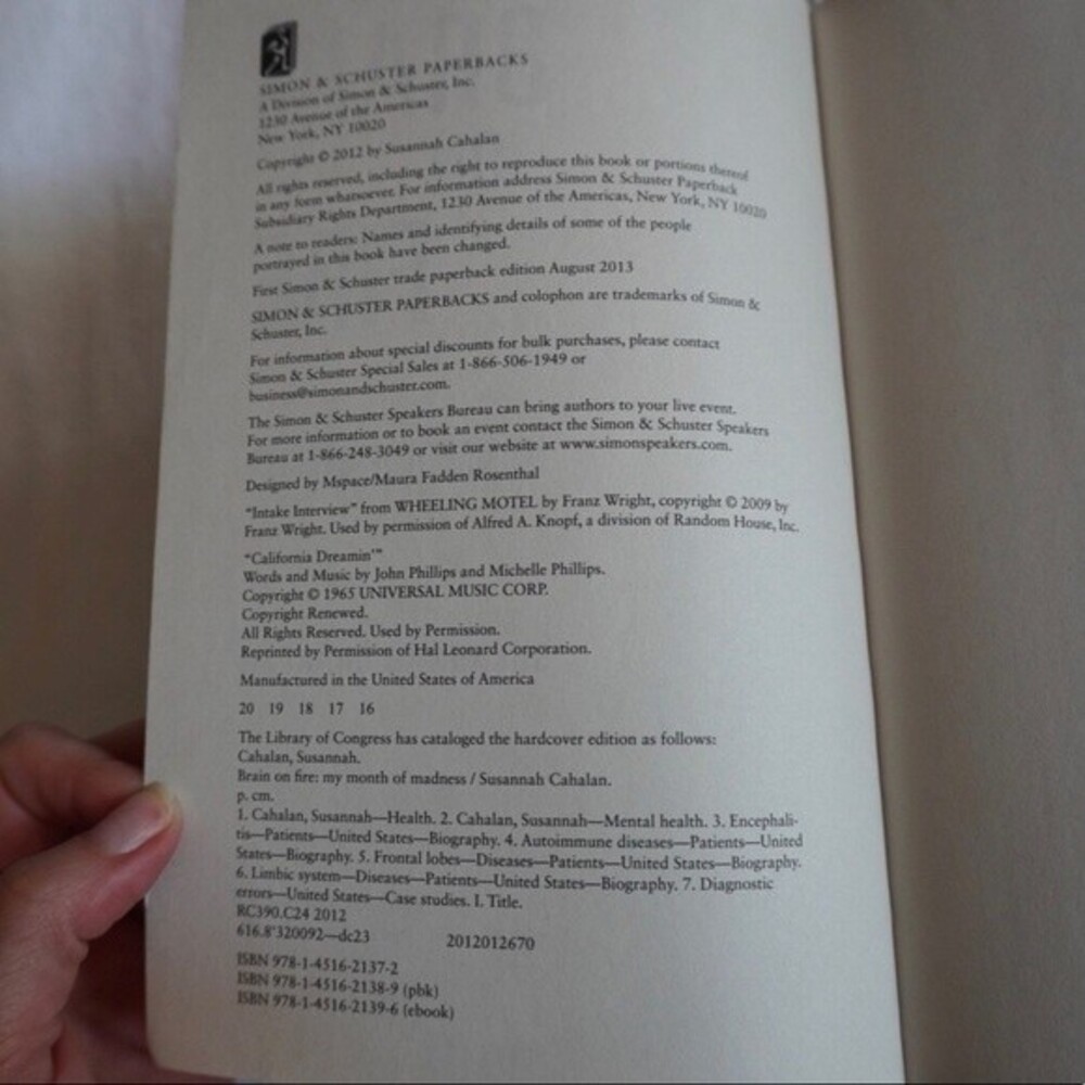 Susannah Cahalan Brain on Fire My Month of Madness - Picture 4 of 8